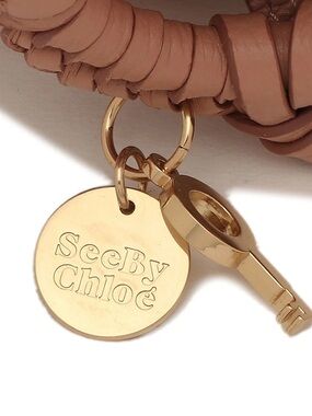 See By Chloé Gold Logo Tag